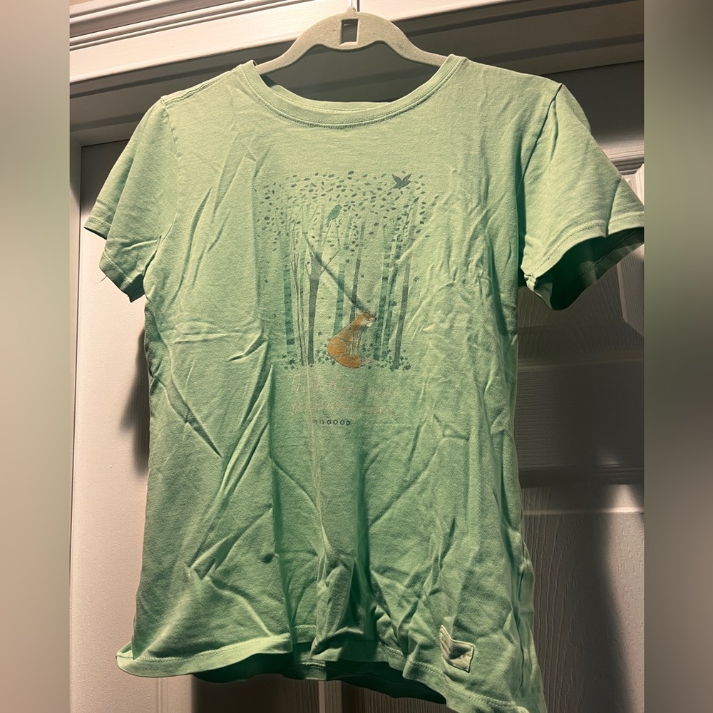 Life Is Good Mint Crusher Tee
